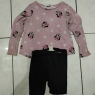 Preloved H&M HnM HM Minnie Mouse Kids Set
