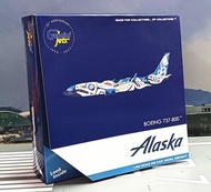GeminiJets 1:400,飛機模型,Alaska Airlines 阿拉斯加航空 B737-800,GJASA2213