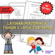 [SS237] Latihan Matematik Tahun 6 Latih Tubi Matematik PDF Printable | 120 Mukasurat | KSSR