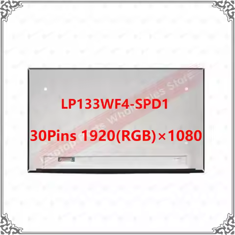 13.3" FHD IPS LP133WF4-SPD1 LP133WF4 SPD1 N133HCE-G52 N133HCE G52 For LG Laptop LCD Screen Display P