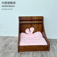 Wooden dog bed, cat bed, vintage Danish bed, small dog bed, Maltese dog bed, popular online style, p