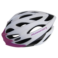 Muddyfox Unisex Adults Bike Helmet (White/Purple) - Sports Direct