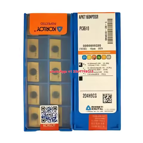 KORLY 100% Original APXT APXT113 APXT11T3 APXT1604 PDSR PDR -MF MA MM NCM335 H01 PC6510 Milling Inse
