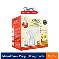 Manual Breast Pump + Storage Bottle 5oz (MBP-3)