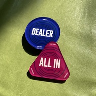 acrylic Dealer Code Card  game Allin Texas Hold'em Special Imported Set Texas Hold'em Accessories