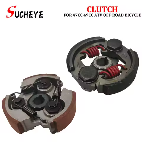 47cc 49cc Atv Off-road Bicycle Quadard 3-shoe Clutch 2t Spring Engine Starting Throw Block