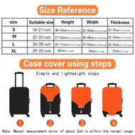 18-32 inch Luggage Protective Cover Trolley Baggage Travel Bag Dust Cover Elastic Protection