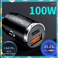 HP 100W Fast Charger Car Usb Charger Charger Super Fast Car Car Charger Adapter Charger Adapter