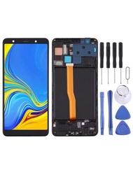 Galaxy A7(2018)/ Sm-a750f帶框彩屏觸控屏幕數字化全套裝(黑色)