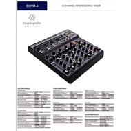 Black Spider BSPM-6 6Channel Professional Mixer