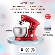 MMX UltraWhisk Pro: 1400W Stand Mixer dengan Mangkuk Tahan Karat 5.5L (M6088)