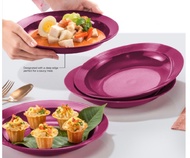 Tupperware  Microwaveable  Gourmet Plate 550ml ( 4)