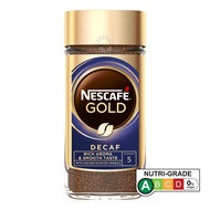 Nescafe Instant Crafted Coffee Jar - Gold (Decaf)