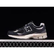 New Balance 2002R Plush suede Vintage running shoes M2002RDJ black white hot sale