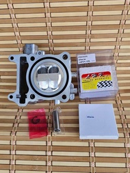 เสื้อหลีด/pcx160ccลูก60มิลหัวนูนสลัก14ปาดหลบวาล์วCNC