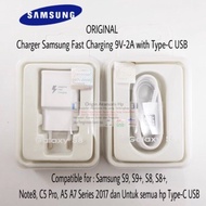 Charger SAMSUNG Original S8 S8+ S8 Plus Note 8 S9 S9+ S9 Plus Fast