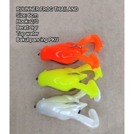 Runner FROG + HOOK. Soft LURE. Foot FROG Soft Frog