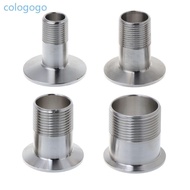 COLO Stainless Steel Sanitary  Fitting DN15 20 25 32 Hose Barb Tri-clamp Adapter