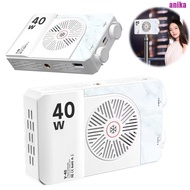 ANIKA RGB LED Camera Light, CRI/TLCI 90+ 4400mAh Battery Mini LED Video Lamp, Compact 2800-9000K FX 