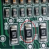 01B 1K Ou Zero Running T03 New Energy Computer Board Chip Resistor 62 Ou 620 Resistor 3K Ou 302