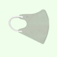 藍鷹牌 N95立體型成人醫用口罩 日常系列 森灰綠 10片x1盒