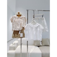 Blouse - 5811 - lotus collar - freesz 40-60kg