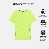 ONWAYS Áo Thun Thể Thao Nam Siêu Nhẹ Thấm Hút Mồ Hôi Kháng Khuẩn COSMO BREATHABLE T-SHIRT MEN M4220