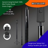 Ultra Long Invisible Selfie Stick for Action Cam Insta360 GoPro Aluminum Alloy Lightweight Strong Wi