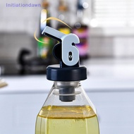 [Initiationdawn] 1Pcs Automatic Oil Bottle Stopper Cap Sauce Nozzle Liquor Leak-Proof Plug Bottle Stopper Lock Wine Pourer Dispenser Kitchen Tool New