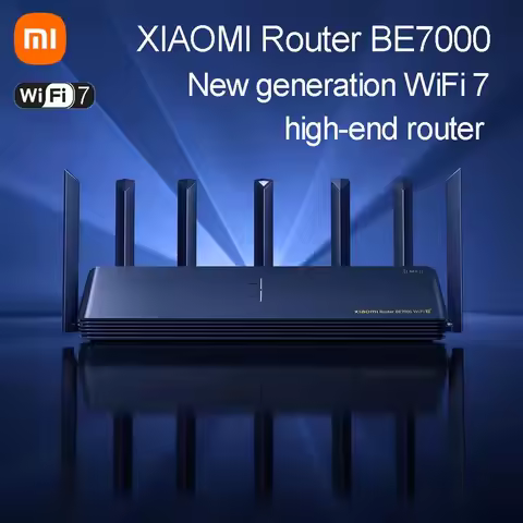 Xiaomi wifi7 Router BE7000 160MHz 1GB Memory Tri-band Office Home Mesh Repeater External Signal Netw