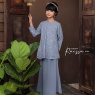 TUNIKMY Baju Kurung Raessa Kids | Set Baju Sedondon Ibu dan Anak | Baju raya Viral 2024 |