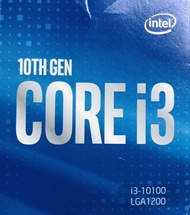 CPU (ซีพียู) INTEL CORE I3-10100 3.6 GHz มือสอง