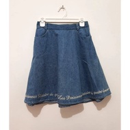 Thels.label - Light Blue Denim Jeans A-Skirt (NR129)