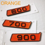 2pcs Orange 800 Fender Sticker 900 700 Door Side Sticker for Brabus Mercedes-benz AMG Rocket G800 G9