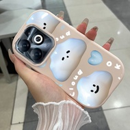 Case For Infinix Smart 8 HD 8 Plus 8 Pro 7 Hot 40i Tecno Spark 20 20C POP 8 Itel P55 Cute Cloud Phon