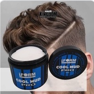 IFORM Cool Mud Pro (120ml) Men Hair Wax Clay Styling [Easy Wash / Extra Strong Hold]