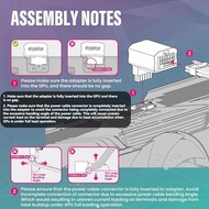 【BAI】-ATX3.0 90 Degree Power Connector 12VHRWR 12+4 Pin Computer Graphics Card GPU Adapter Reverse R