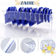ZAIJIE24 Clipper Comb , Barber Shop Transparent Clipper Guard Holder, Supplies Rectangular Universal Hair Clipper Storage Box