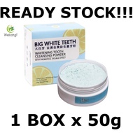 【Weikang1】 Dr Smile Whitening【全马第一天然去黄亮白益生菌牙粉】BIG WHITE TEETH