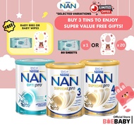 Nestle Nan 3 I 4 Supreme Pro H.A. I Comfort I A2 - Stage 3- 800g [Baebaby]