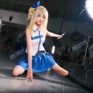 Fairy Tail Lucy cos Clothing Lucy Hartfilia cosplay Two-Dimensional Costume Female Wig Shoes
