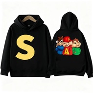 Alvin Chipmunk Halloween Costume Printed Hoodie Sportswear