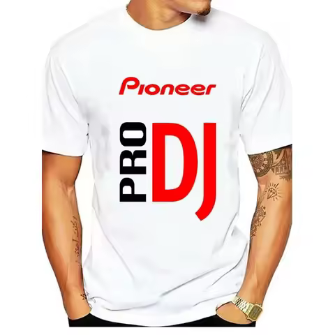 PIONEER DJ T-SHIRT Men CDJ DDJ DJM 2000 1000 NEXUS Play Women T Shirts Funny Prints Tops Tee Summer