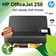 HP OfficeJet 250 Mobile All-in-One (Print, Scan, Copy) Wireless Color Inkjet Printer