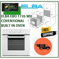 ELBA EBO 1726 WH COVENTIONAL BUILT IN OVEN