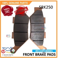 MFORCE SRK250 (2PCS/PACK) FRONT BRAKE PAD [100% ORIGINAL MFORCE] [MADE IN MALAYSIA] - 45110P180001