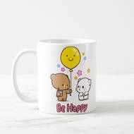 Ceramic Mug | Gift | Gift | Hampers | Mocha Bear Bea Happy Ceramic Mug