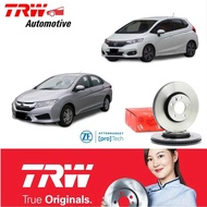 TRW Disc Brake Rotor Front DF8119 Honda City T9A 2014 Jazz IV T5A (262mm)