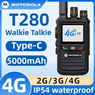 Motorola Walkie Talkie T280 5000KM long range TYPE-C Two Way Radio top security class 5000mAh IP54 2