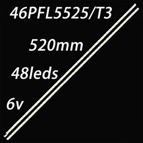 LED for 46E300D 015B8000-A37-001-6840 V-6840-A37-20 46PFL5525/T3 46PFL3320/T3 LBM460M1204-T-2 LBM460